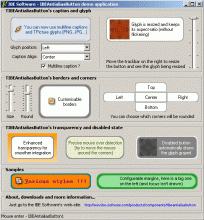 TIBEAntialiasButton demo
